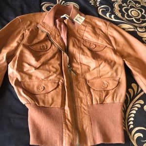 Brand new leather like jacket